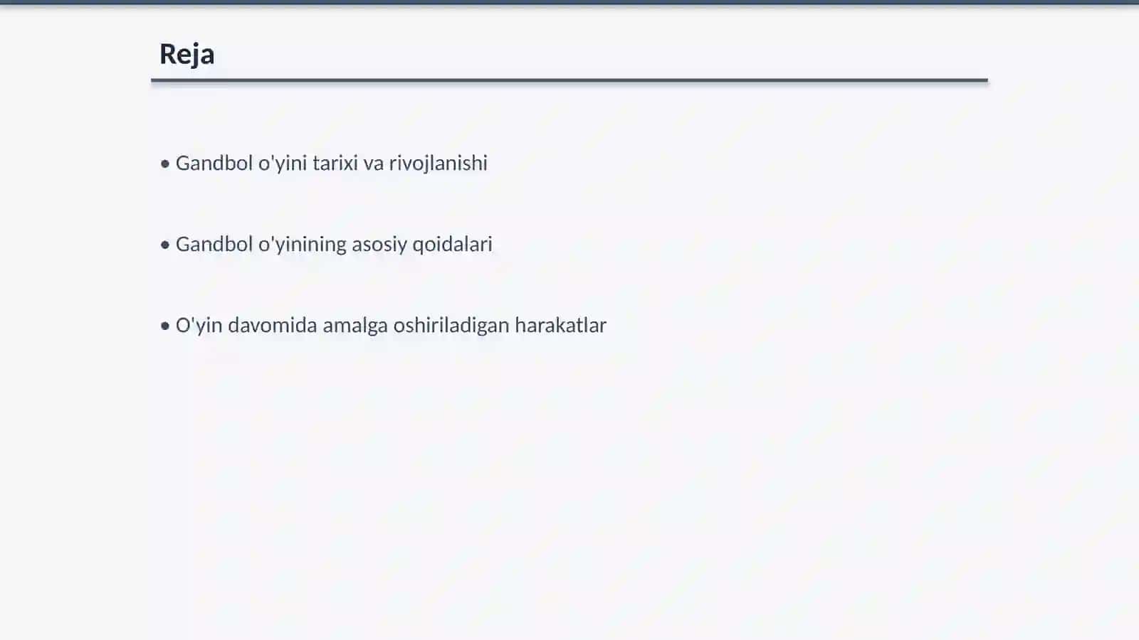Gandbol o'yini qoidalari 2