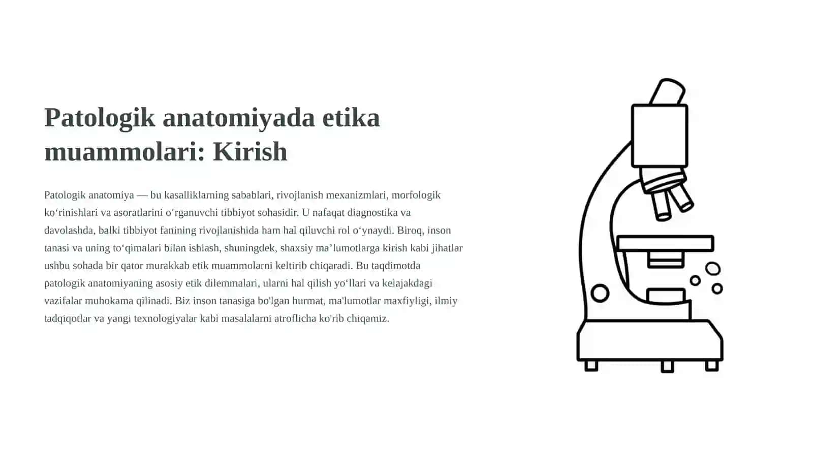 Patologik anatomiyada etik muammolari 2
