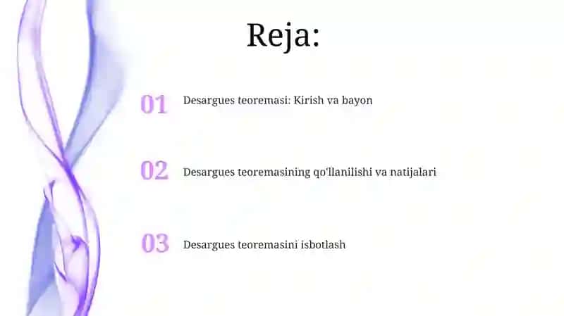 Desargues teoremasi 2