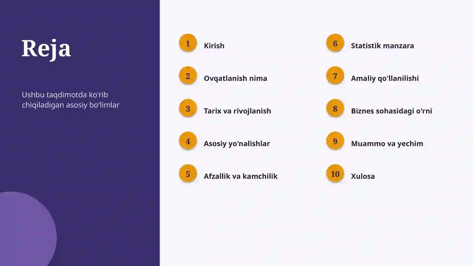 Ovqatlanish 2