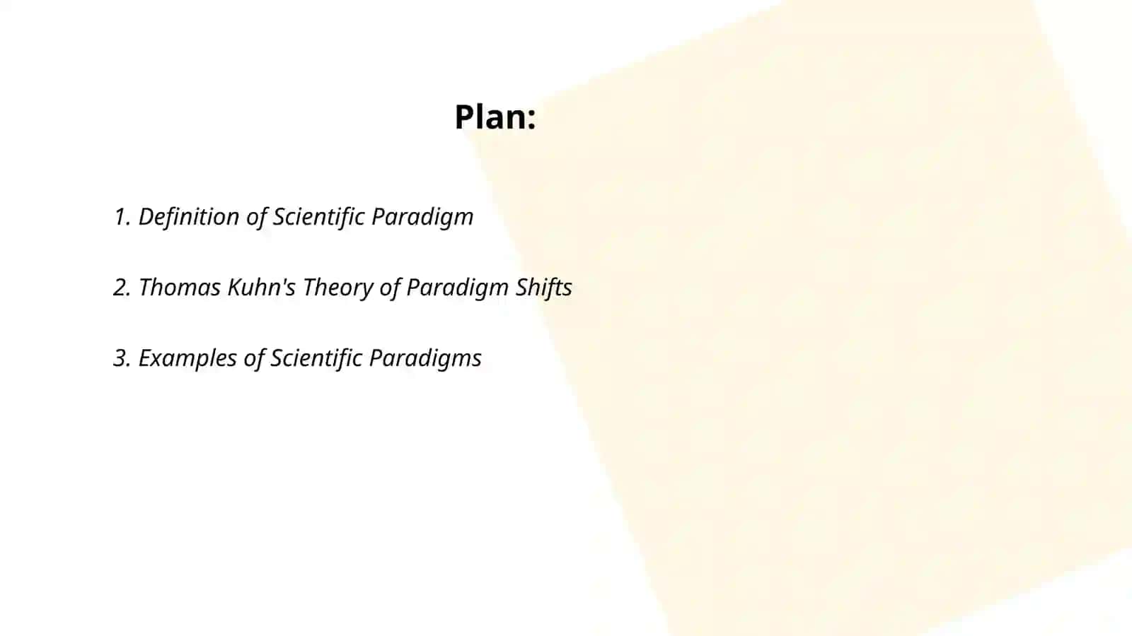 The Notion of the Scientific Paradigm 2