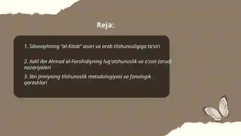 Tilshunoslikning rivojlanishida sharq allomalarining lingvistik qarashlari 2