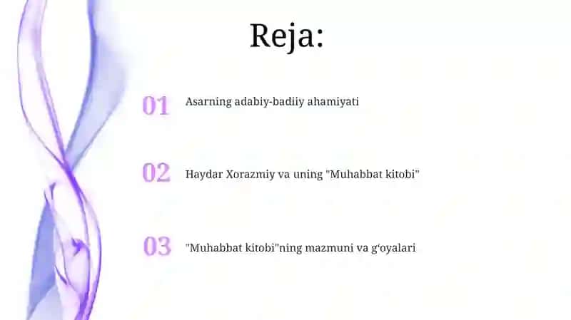 Haydar Xorazmiy Muhabbatnoma asari 2