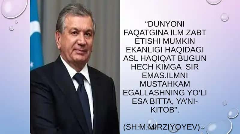 Taqdimot ishi "Adabiyotshunoslik asoslari" va "O’zbek folklorshunosligi" mavzusida 2
