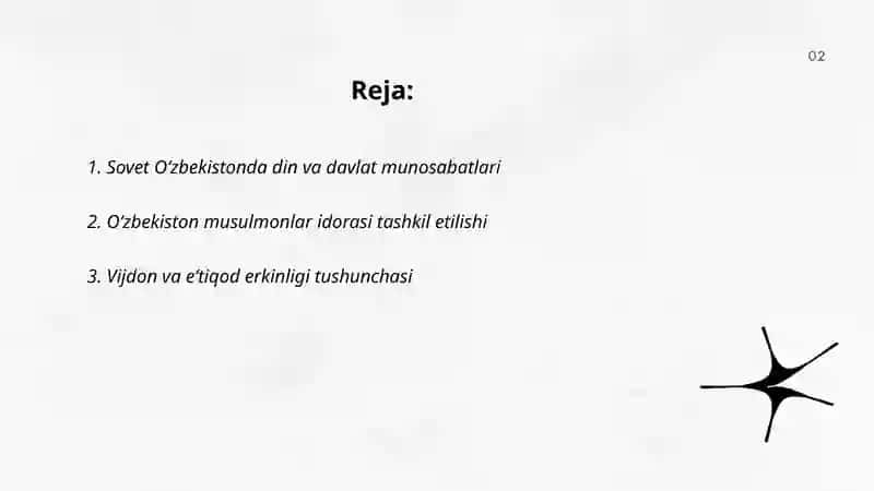 Oʻzbekistonda faoliyat yurutuvchi diniy tashkilotlar 2