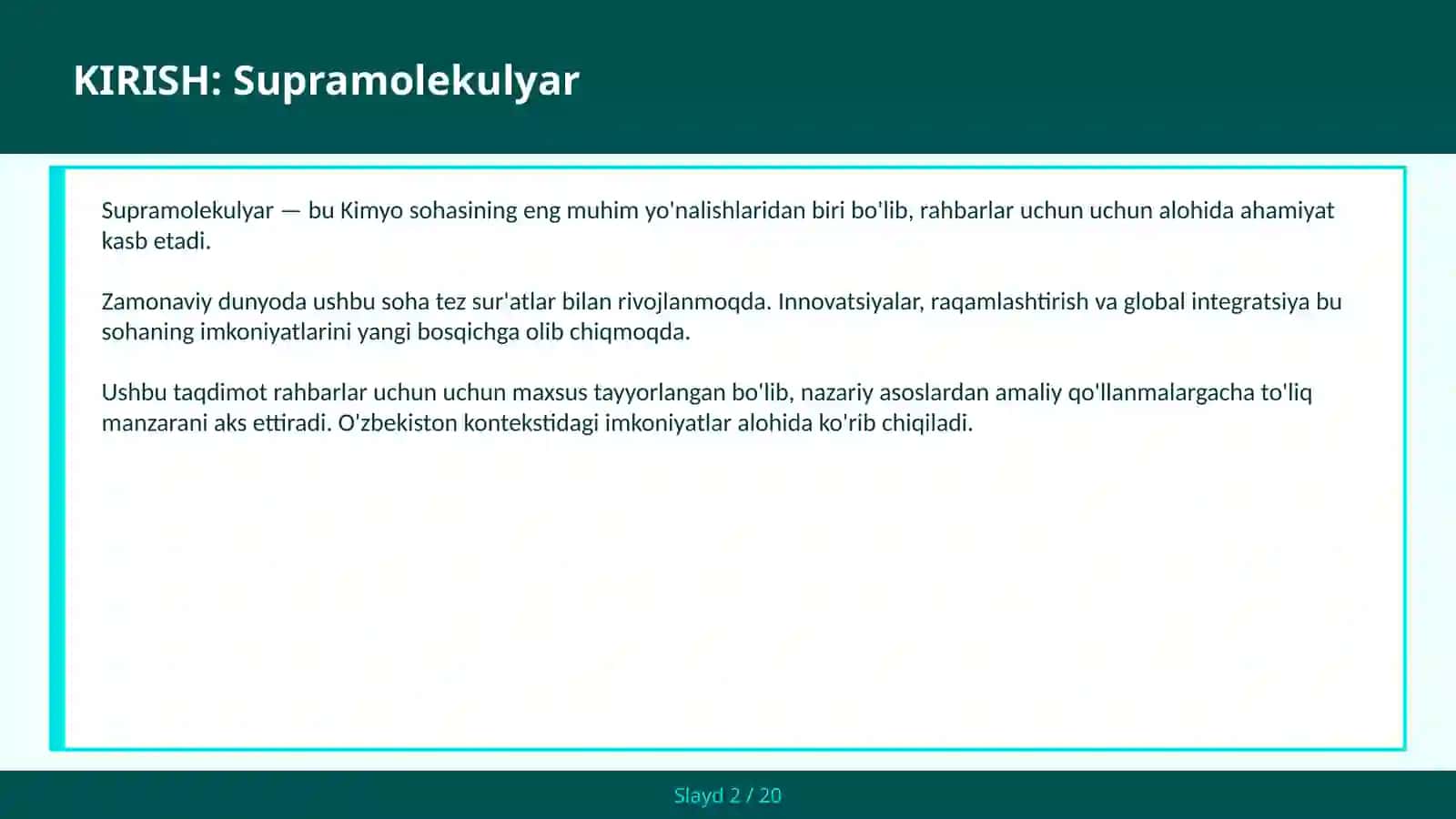 Supramolekulyar 2
