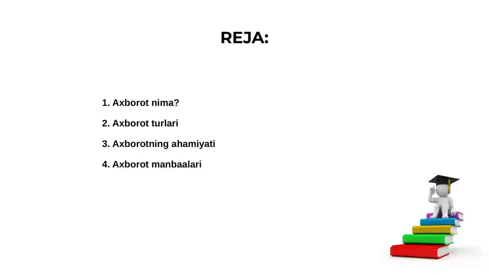 Axborot nima va uning manbaalari 2