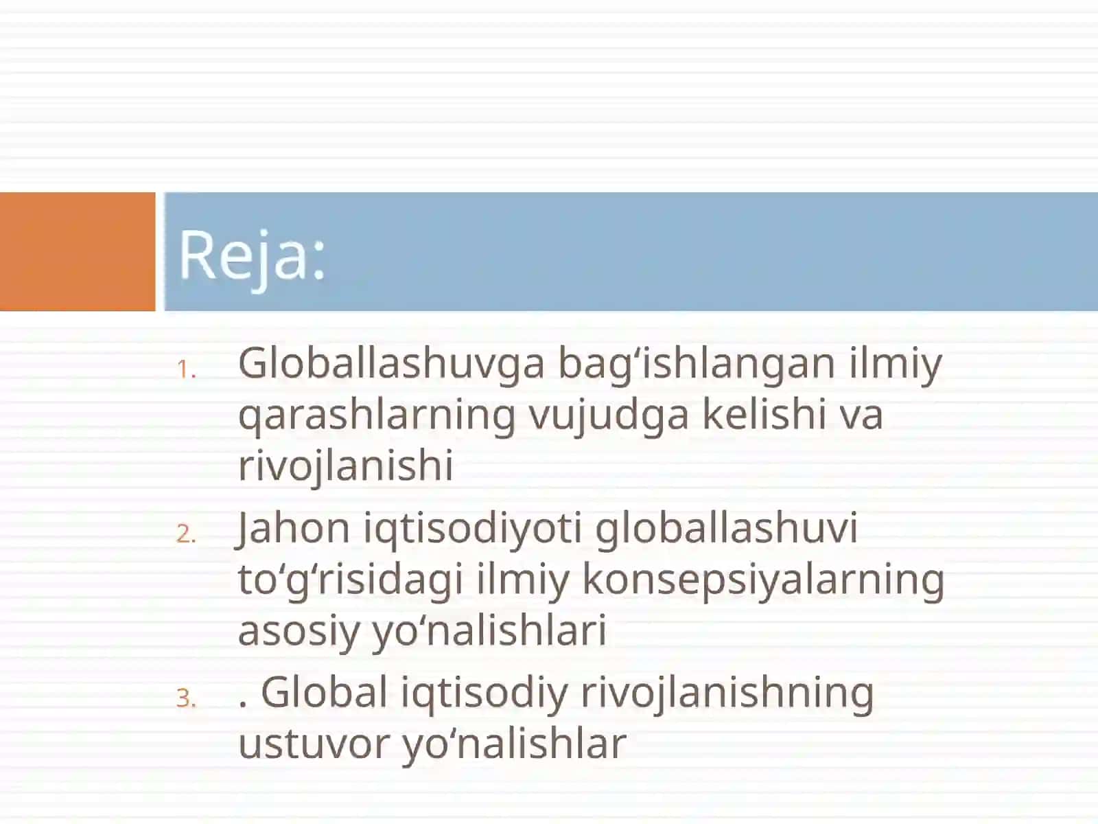globallashuv konsepsiyalari 2