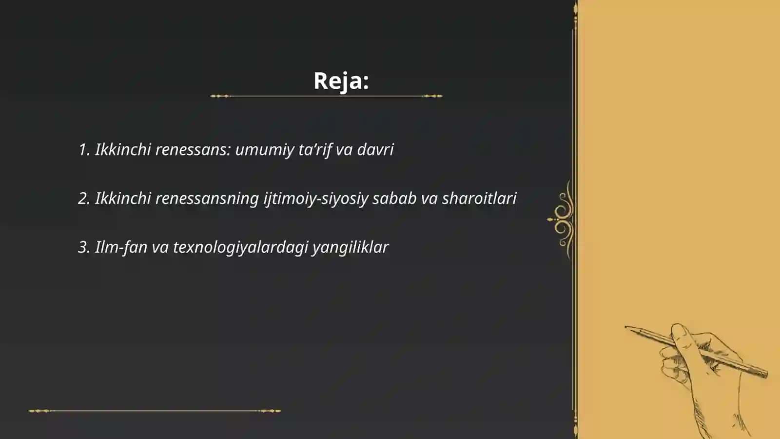 Ikkinchi renessans 2
