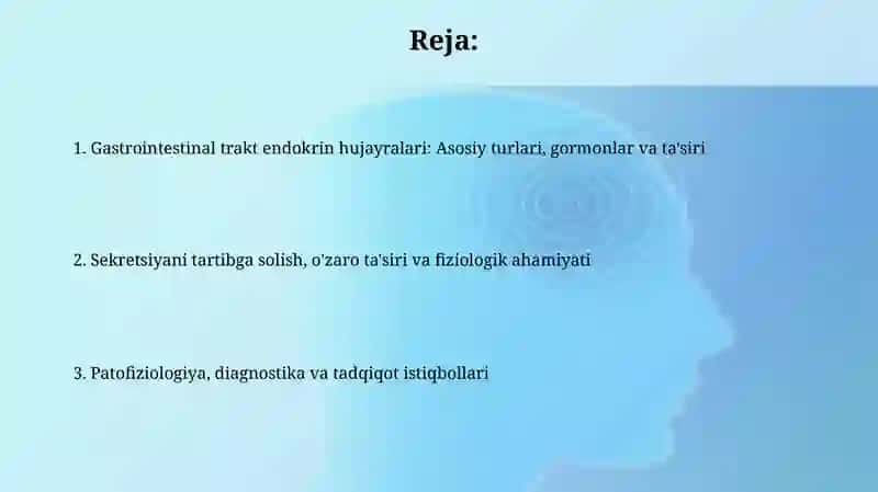 Meʼda ichak nayining endokrin hujayralari 2