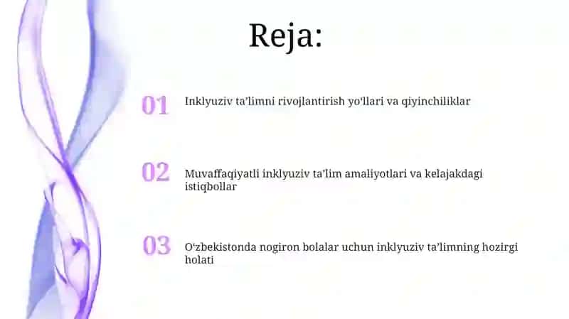 O'zbekistonda imkoniyati cheklangan bolalar uchun inklyuziv ta'lim 2