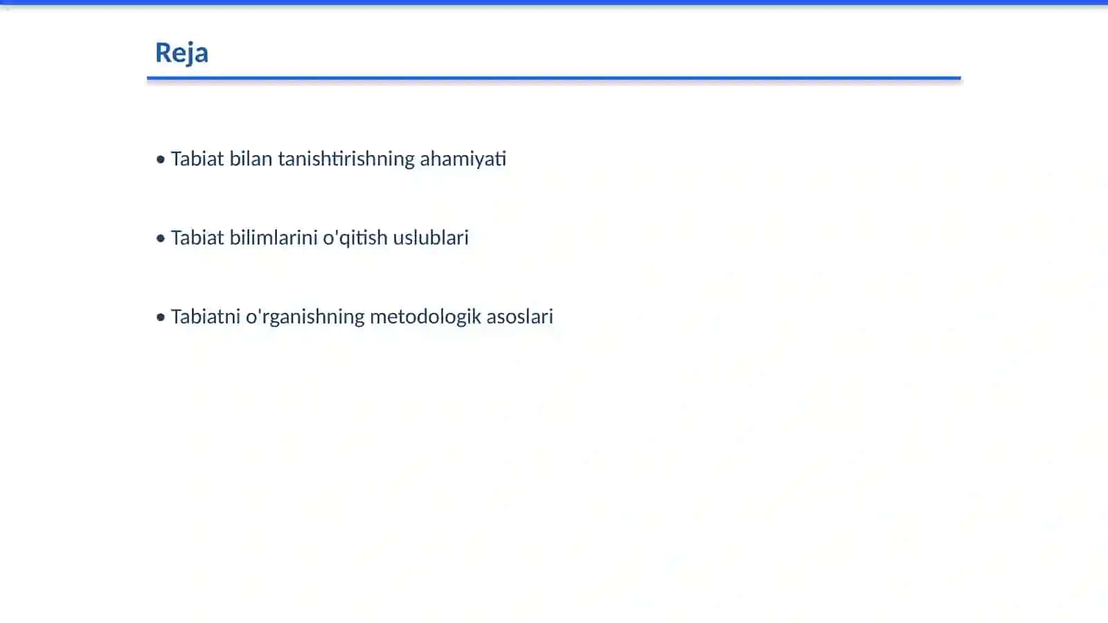 Tabiat bilan tanishtirish ishlariga raxbarlik qilish 2