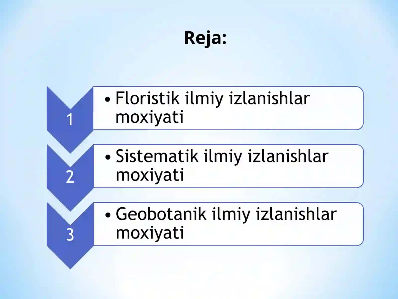 Floristik, sistematik va geobotanik tadqiqot usullari 2