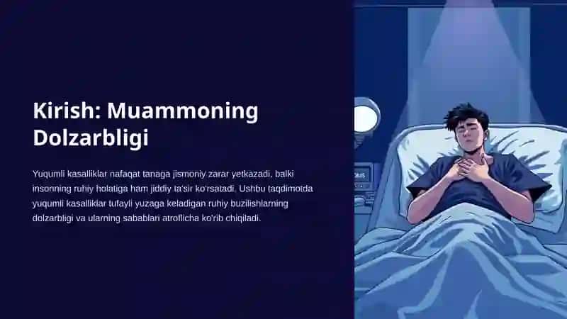 Yuqumli Kasalliklarda Uchraydigan Ruhiy Buzilishlar 2