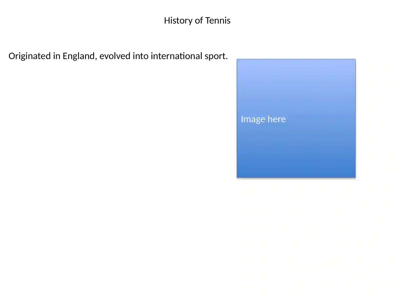 Global Tennis Overview 2