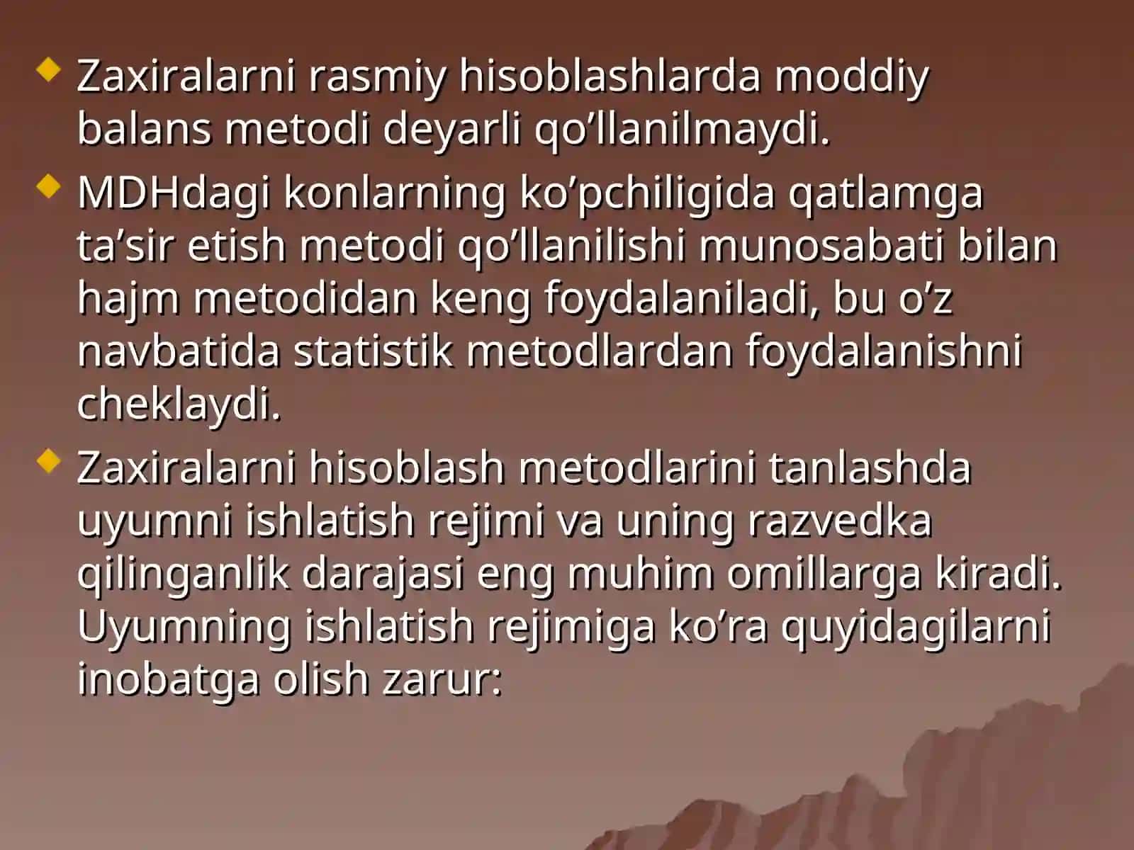 Neft va Gaz Zaxiralarini Hisoblash Metodlari 2
