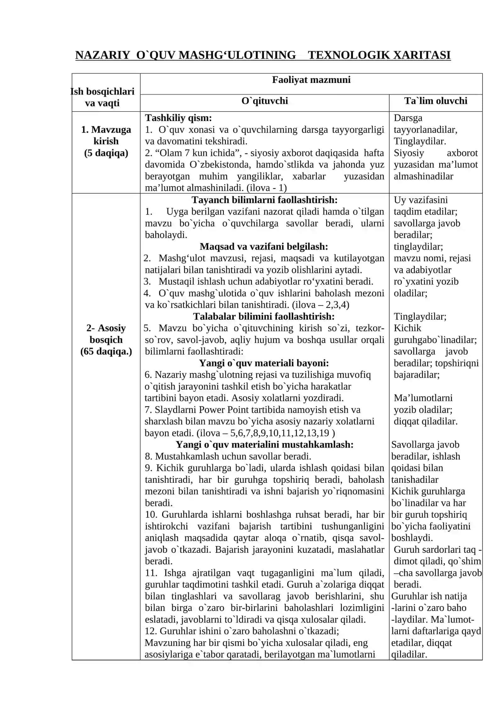 TIBBIYOT MIKROBIOLOGIYASI FANINING VAZIFALARI VA RIVOJLANISH DAVRLARI. MIKROORGANIZMLAR TASNIFI, MORFOLOGIYASI VA BAKTERIYALAR UL`TRASTRUKTURASI 2