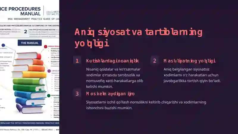 KORXONA XODIMLARI INTIZOMIDA MUOMMOLARINI YUZAGA KELTIRUVCHI MANBALAR 2