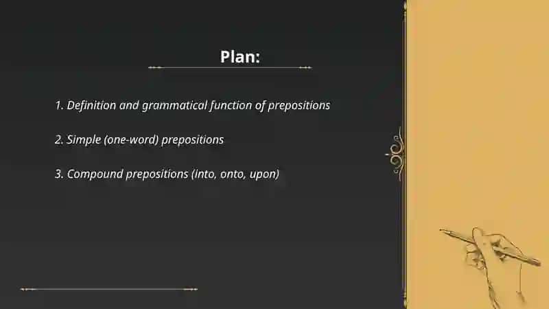Preposition and its types 2