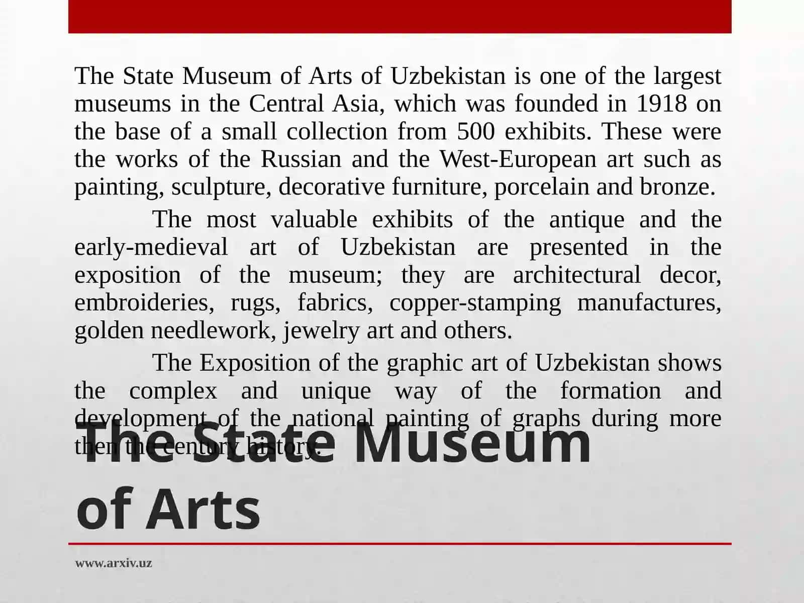 The State Museum of Arts 2