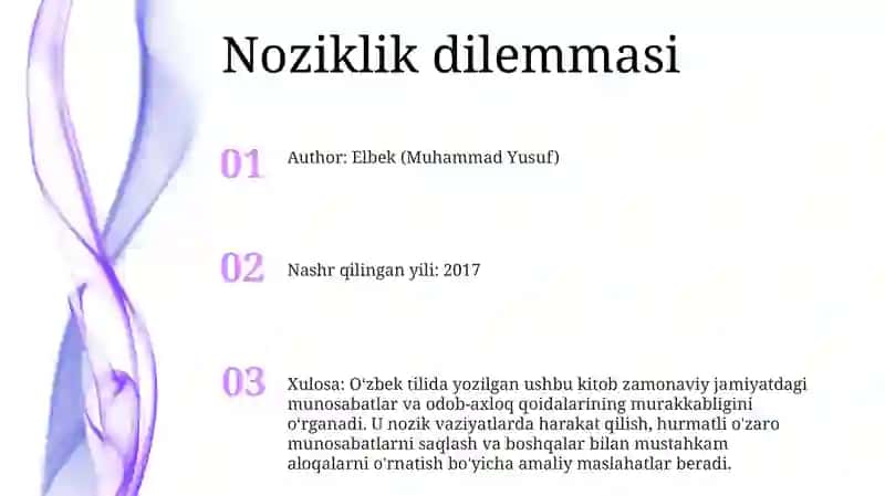 Nazokat Va Taktika Muommolari 2