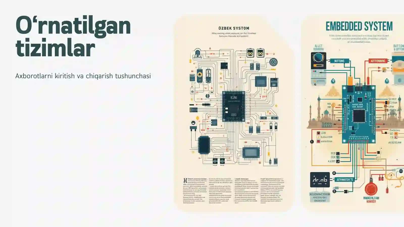 O‘rnatilgan tizimlarda axborotlarni kiritish-chiqarish 2