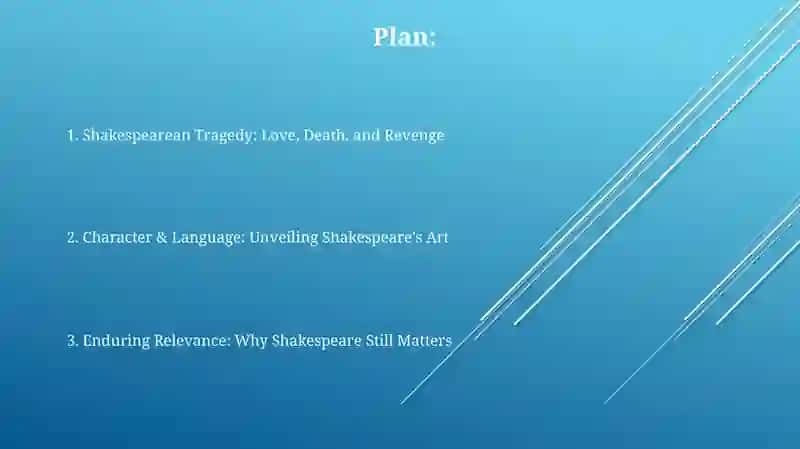The tragedies of W. Shakespeare ("Romeo and Juliet", "Hamlet") 2