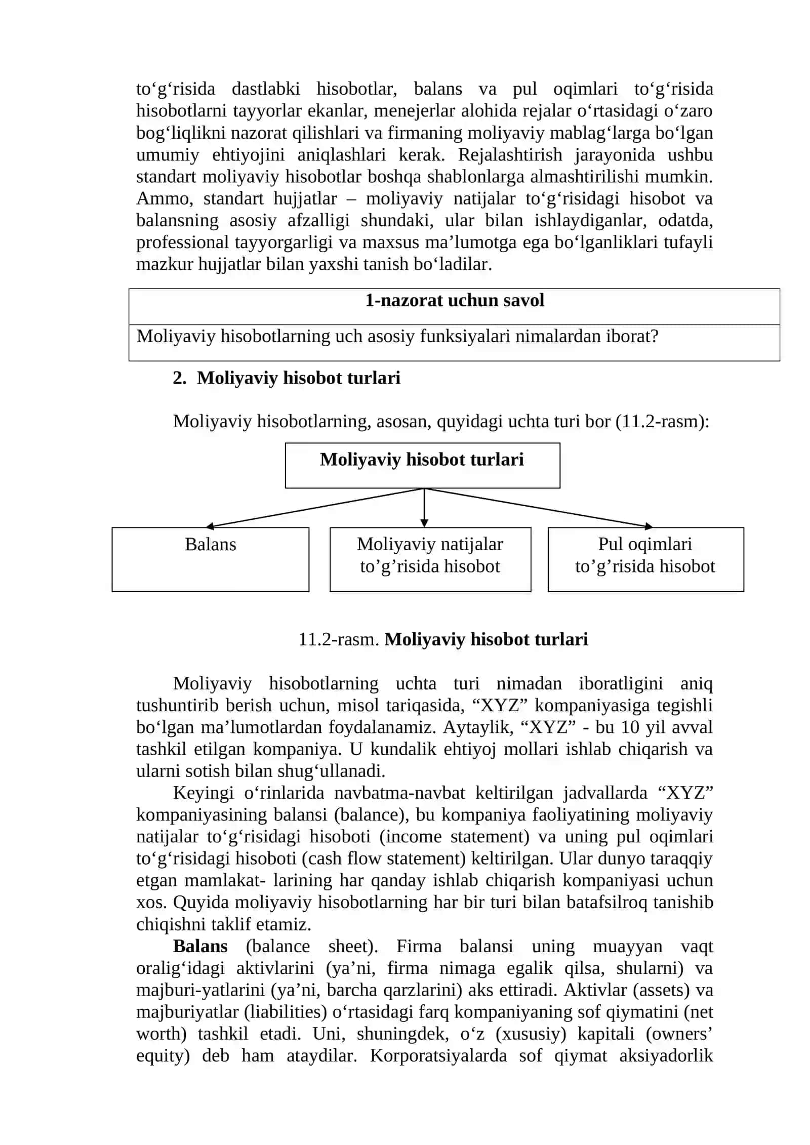 Moliyaviy hisobot: mazmuni, funksiyalari va ularning turlari 2