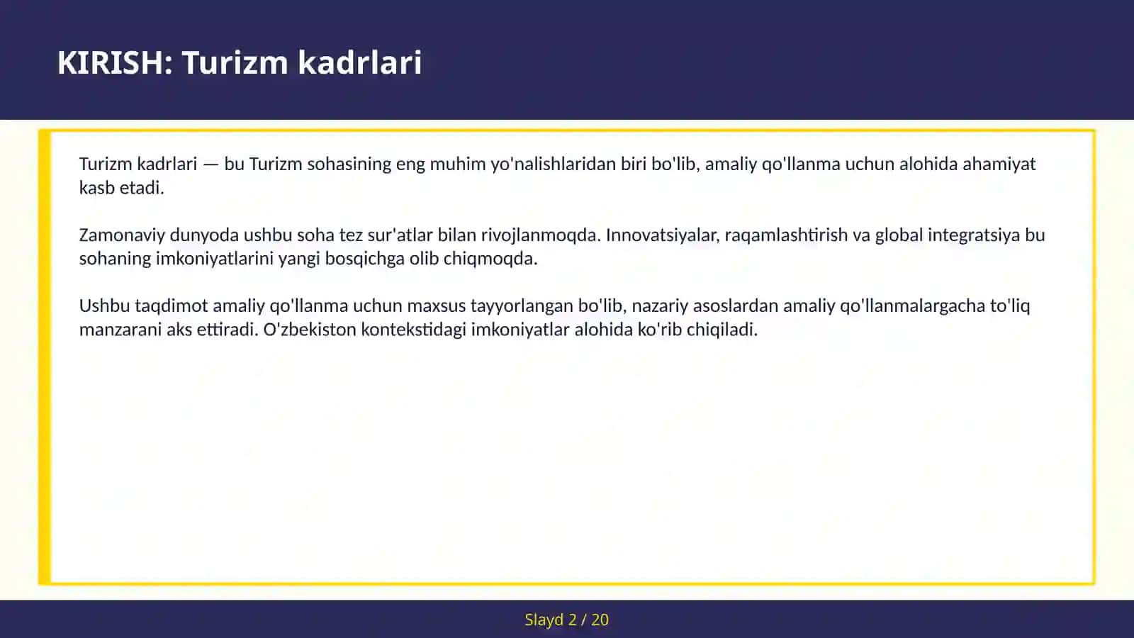 Turizm kadrlari 2