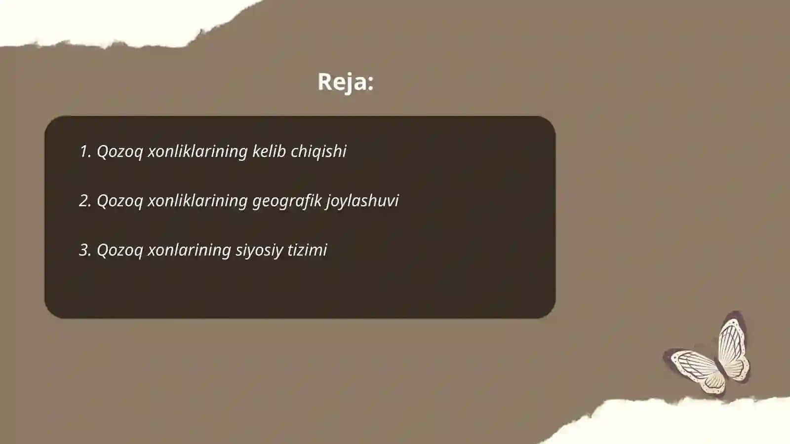 Qozoq xonliklari 2