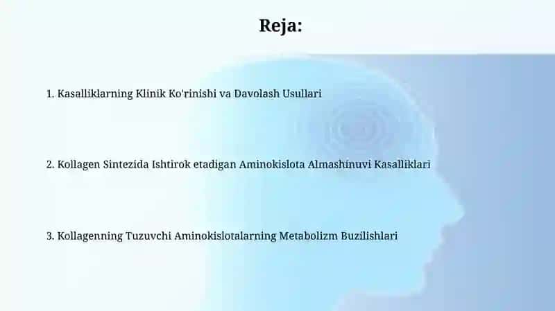 Kasalliklarning Klinik Ko'rinishi va Davolash Usullari 2