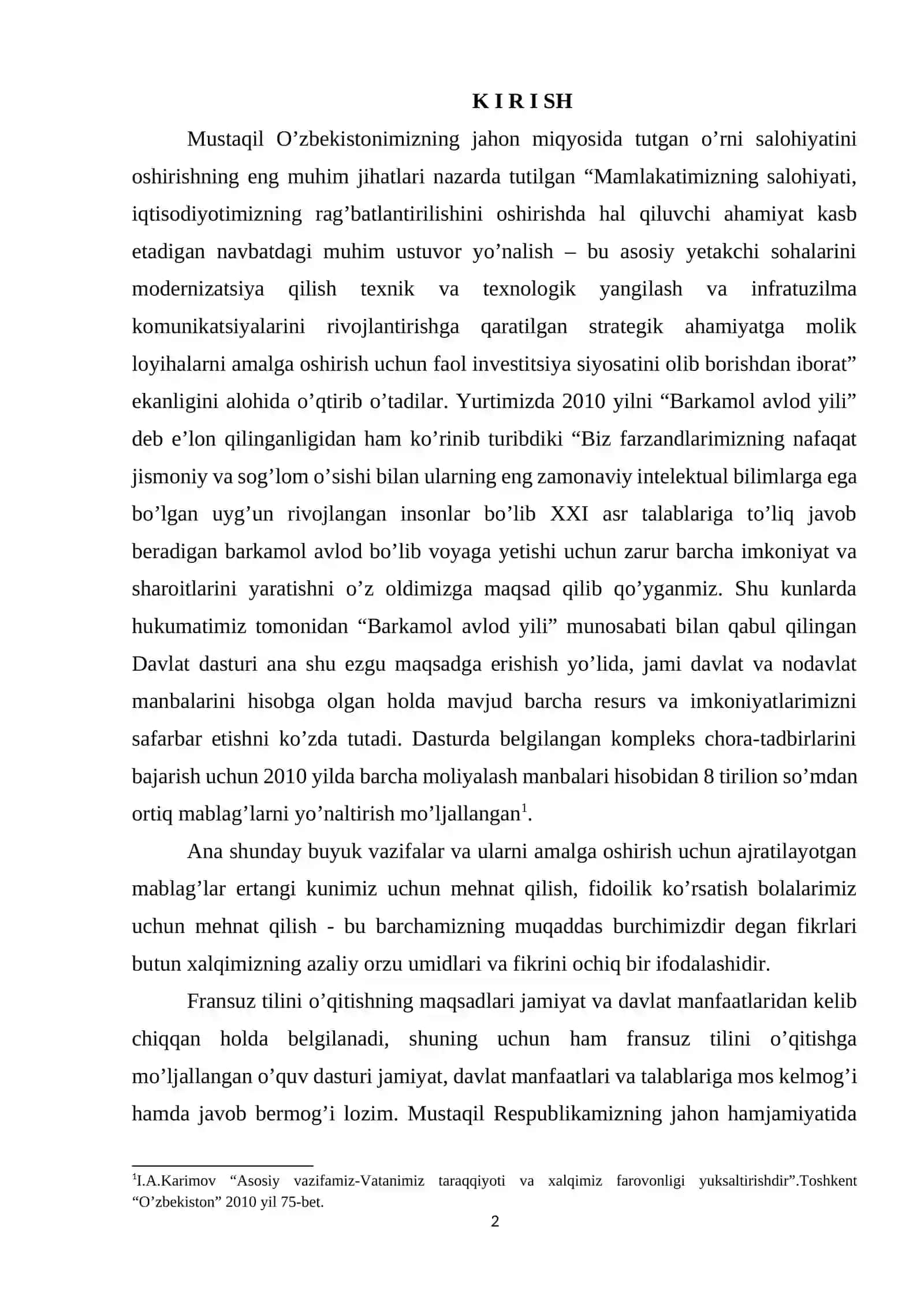 Chet tili talaffuzini o’rgatishda pedagogik texnologiyalarni, innovatsion ta`limni qo’llash 2