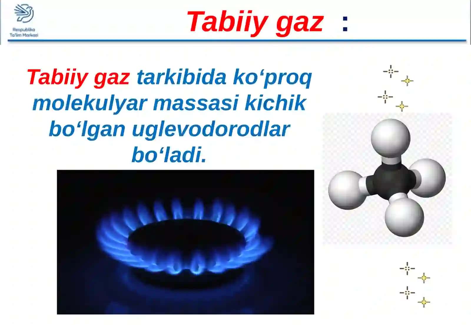 10-sinf Kimyo Uglevodorodlarning tabiiy manbalari. Tabiiy gaz va toshko'mir dars taqdimot 2
