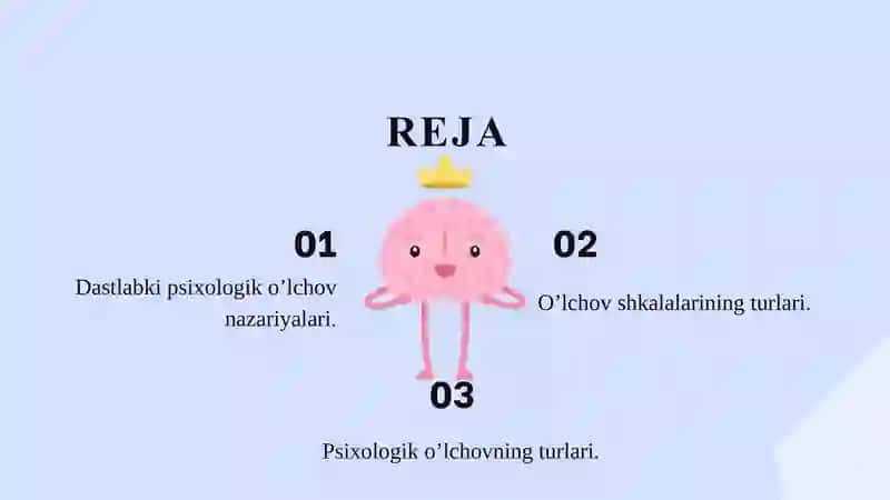 Psixologik o'lchovlar mavzusida taqdimot 2