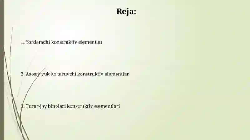 Derazalar va eshiklarning konstruktiv tuzilmalari 2