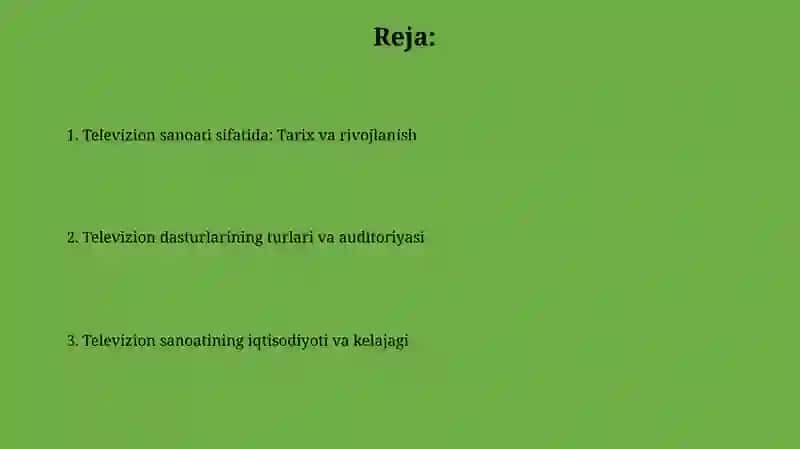 Raqamli televidenie va oqim platformalari 2