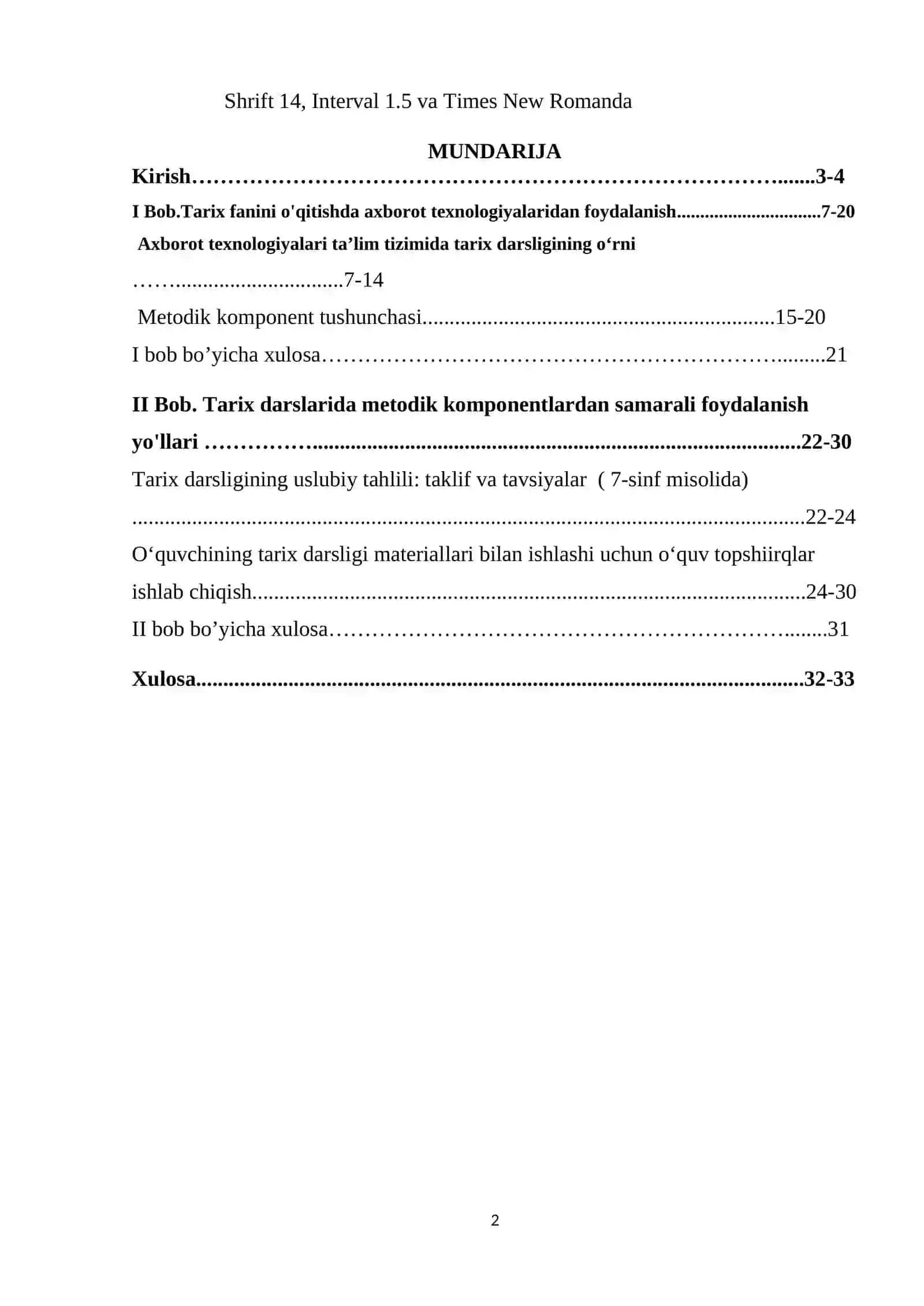 Tarix fanini o'qitishda axborot texnologiyalaridan foydalanish 2