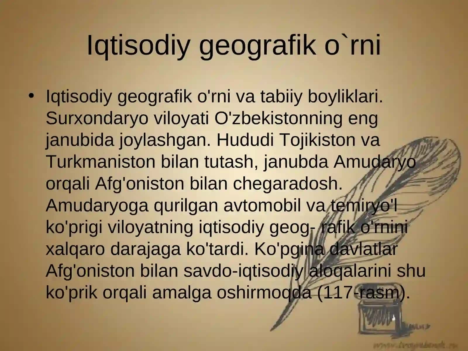 SURXONDARYO IQTISODIY GEOGRAFIK RAYONI 2