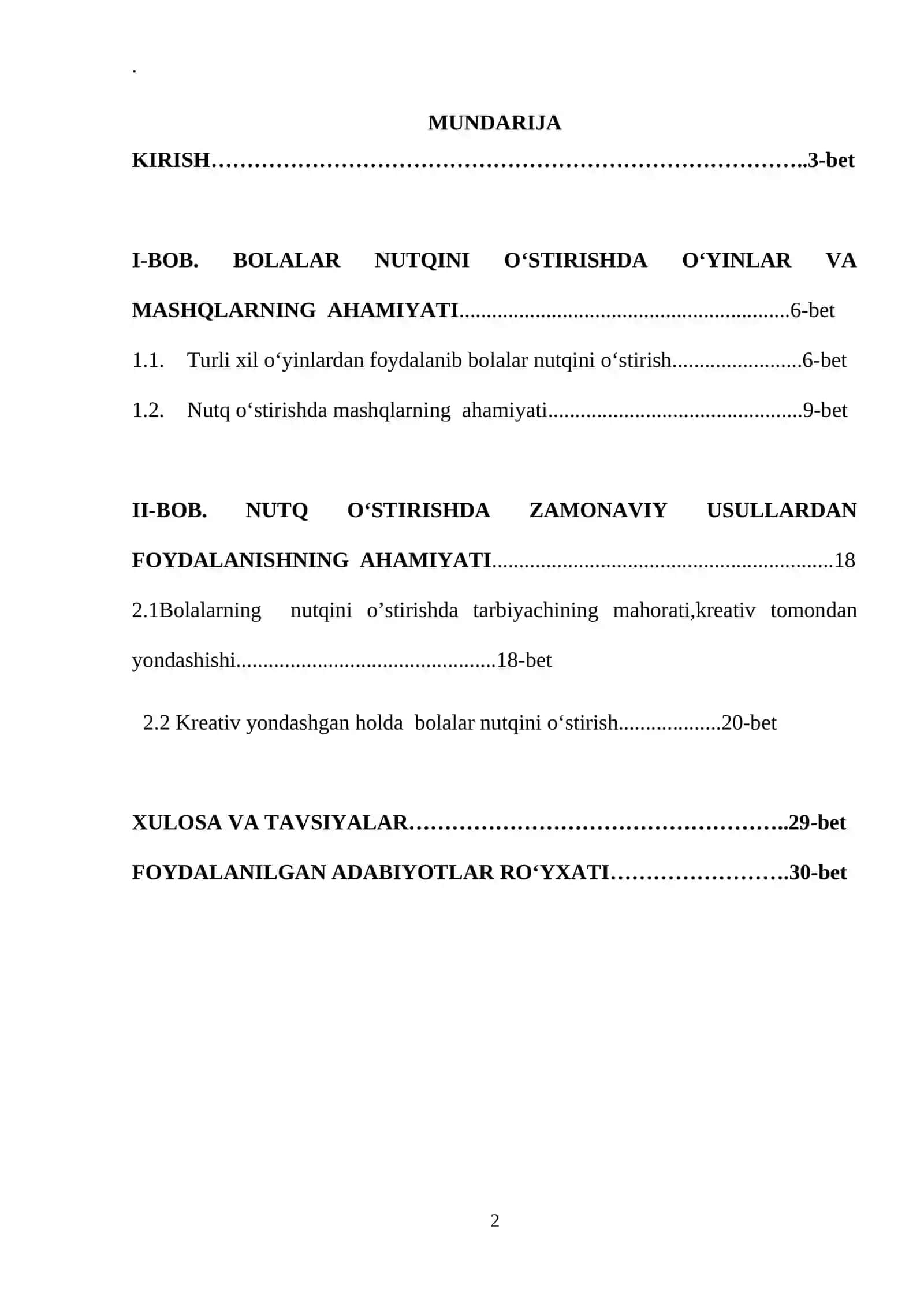 ILK YOSHIDAGI BOLALAR NUTQINI RIVOJLANTIRISH BO‘YICHA TA’LIMNI O‘YIN VA MASHQLAR ASOSIDA TASHKIL ETISH 2