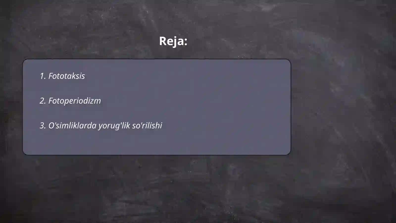 O'simliklarda Fototropizm, Fotonastiya va Geotropizm Hodisasi 2