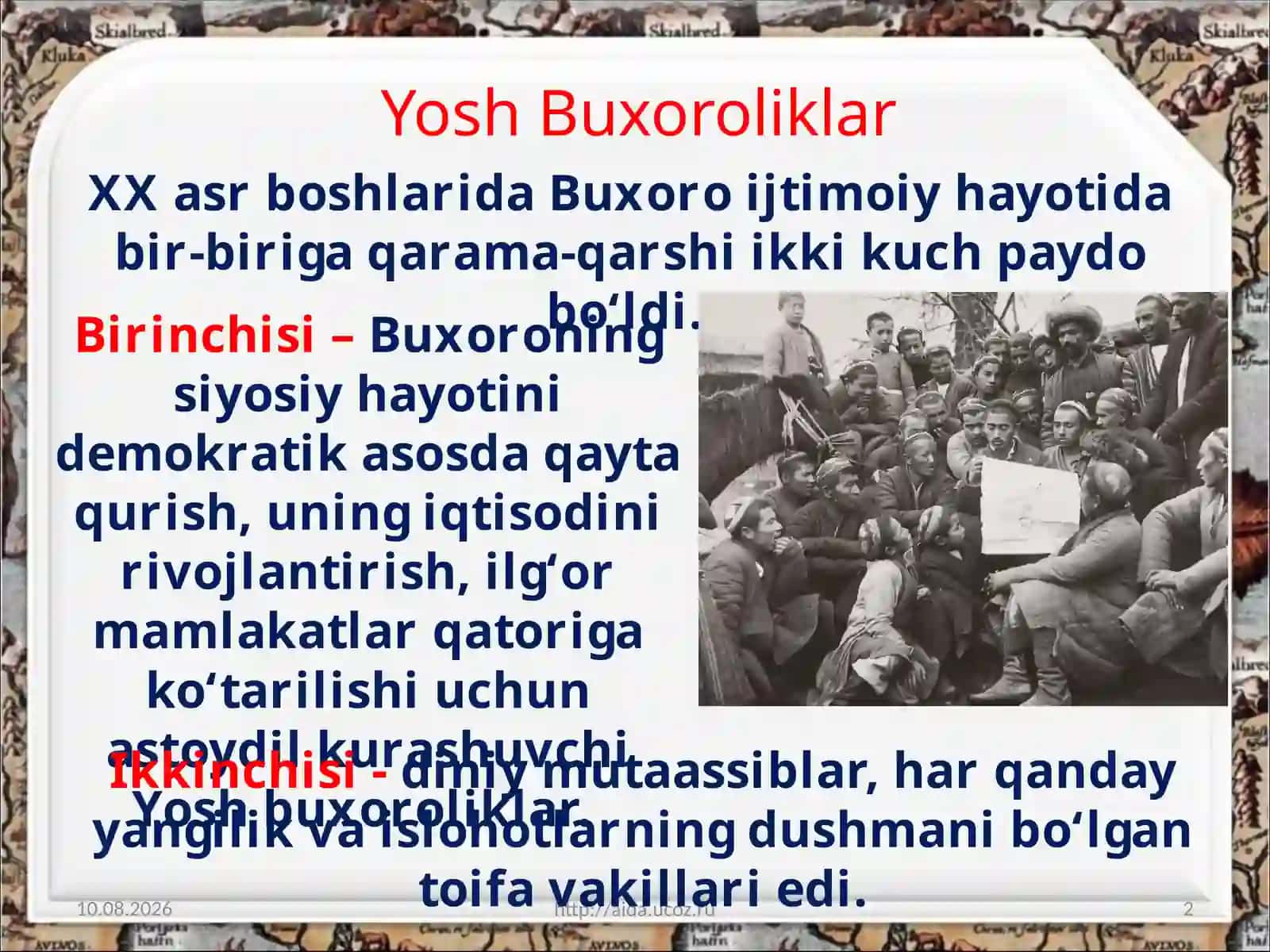 Yosh Buxoroliklar faoliyati va Buxoro amirligining tugatilishi 2