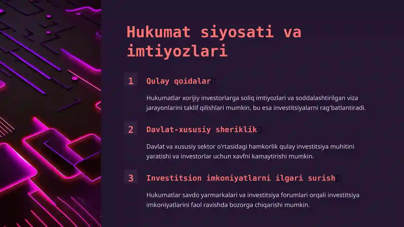 Turizm sohasiga xorijiy investitsiyalarni jalb qilish mexanizmi 2