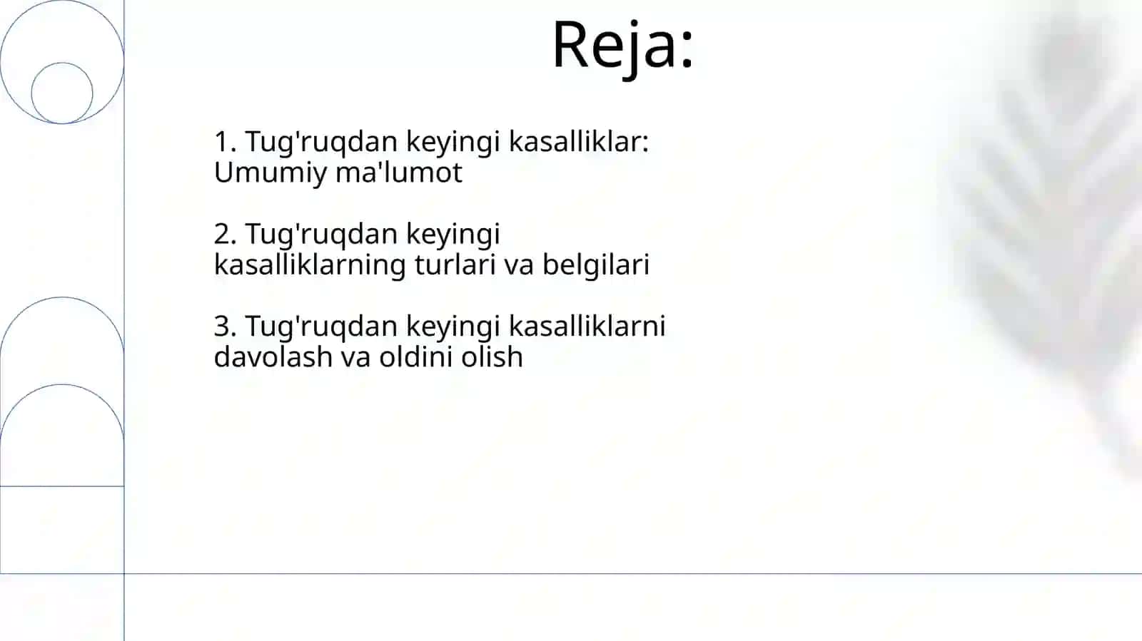 Reproduksiya: bachafon kasaliklari (hammasi toliq ) 2