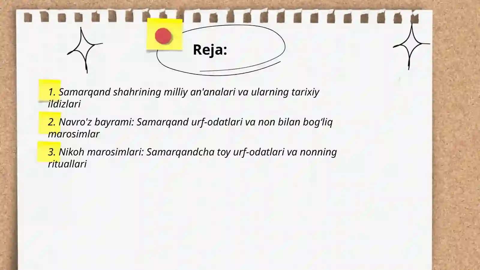 Samarqand shahri milliy an'analari urf-odatlari va Samarqand noni tarixi va buguni 2