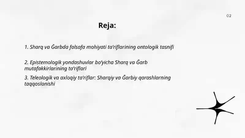 Sharq va Ğarb falsafa mutafakkiri 2