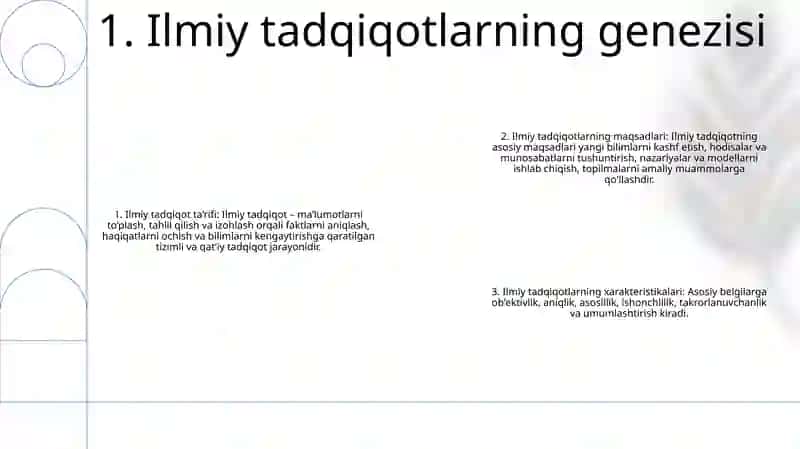Ilmiy Tadqiqot Metodologiyasi Tushunchasi 2