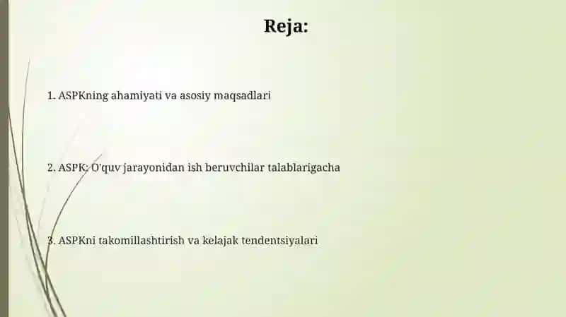 "Akademik koʻnikmalar va kasbiy kompetentlik" (AKKK) fanining dolzarbligi 2