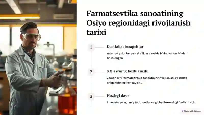 Rivojlangan Osiyo farmatsevtika tizimi 2