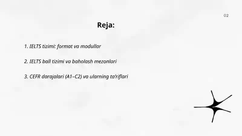 IELTS tizimi: format va modullar 2