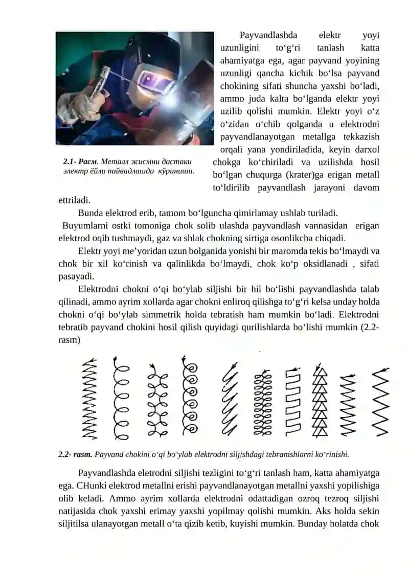 Payvandlash ishlari 2